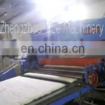 Automatic Bedding and Covering Non-collodion quilt production line cross lapper quilting machine line