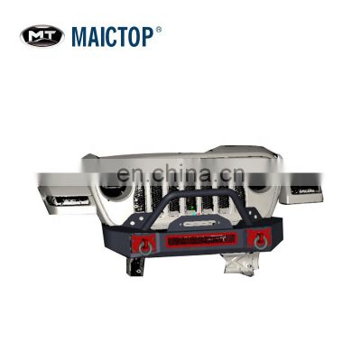 Maictop Auto Parts Steel Kit Front Bumper for Wrangler JK JL