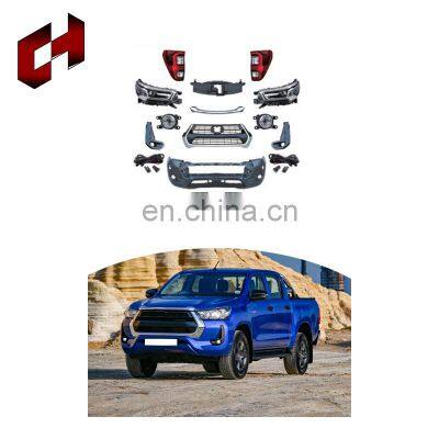 CH Custom Assembly Car Front Grill Car Bumper Guard Mudguard Tail Lamp Conversion Bodykit For Toyota Hilux 2015-20 To 2021