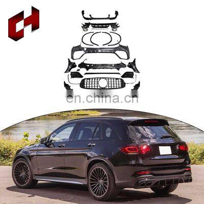 CH High Quality Side Skirt Svr Cover Front Rear Bar Grille Body Kit For Mercedes-Benz Glc X253 2020 And 2021 To Glc63 Amg