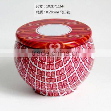 round hardware cans for present wrap Guangzhou Huihua