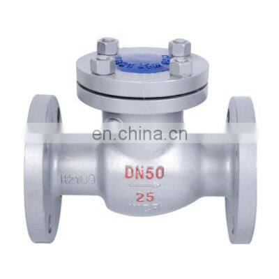 Stainless Steel Double High Pressure Hydraulic Oem Dn50 Wafer Swing Check Valve