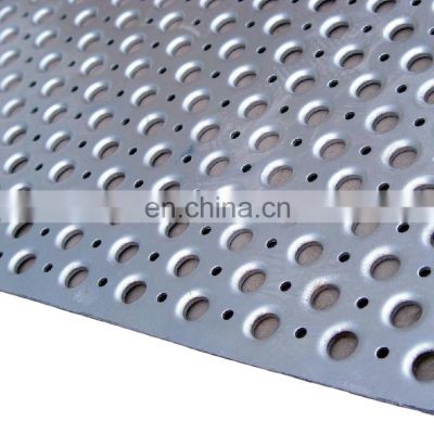 PVC coated stainless steel perforated mesh panel
