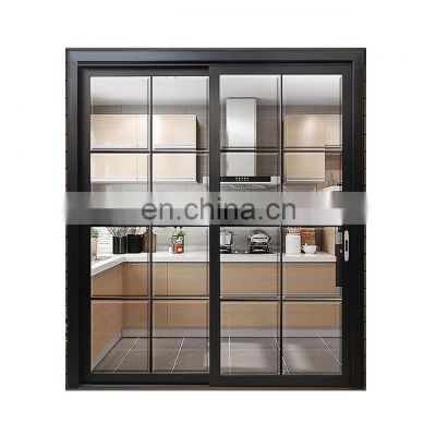 2021 trend Latest design aluminum frame double glazed sliding door sliding patio doors interior kitchen sliding door
