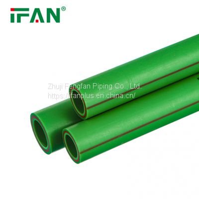 IFAN Manufacturer 20-110mm PPR Pipes Polypropylene Plumbing Water Tube Plastic PPR Pipe