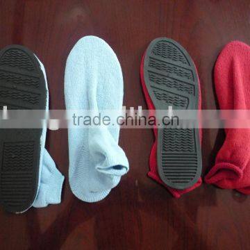 slipper socks with rubber sole