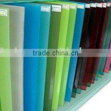 Laminated color Glass with best price