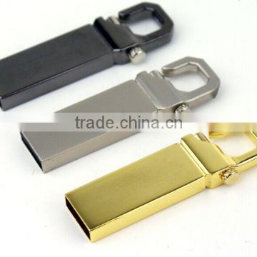 High Capacity Stainless Steel Pendrive Metal USB 2.0 128gb