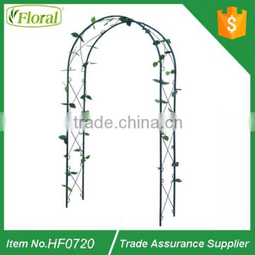 steel garden flower arch