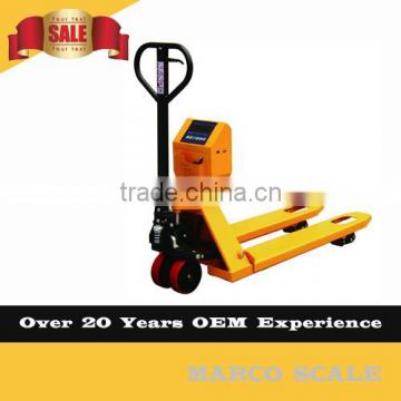 2T Hot Sale Hand China Pallet Truck Scale With Printer