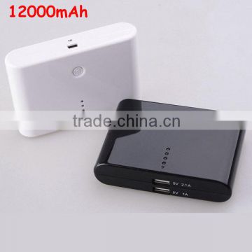 2 ports Dual USB Power 18650 charger For IPad2&3 Apple IPhone 4GS 4G Samsung HTC PSP white /black color