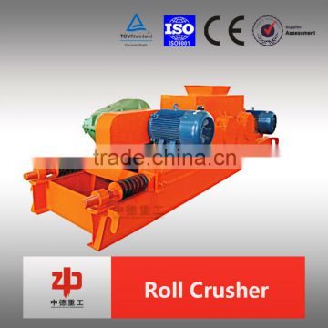 Industrial double roller crusher,roll crusher machine from China supplier