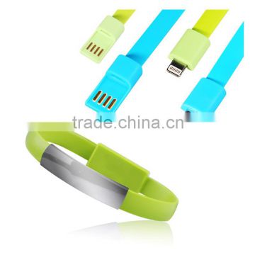 2015 New Design Bracelet Charger for iphone 6, wristband data cable,OTG Mobile Cable