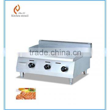Hot sale stainless steel table top gas griddle grill