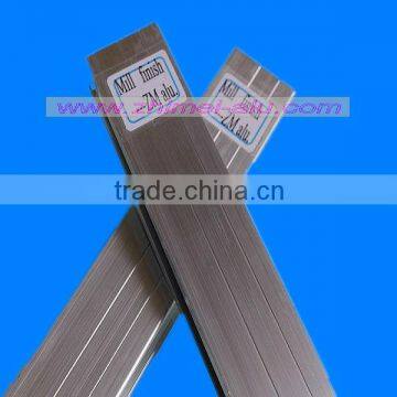 Mill finish aluminum square tube profile