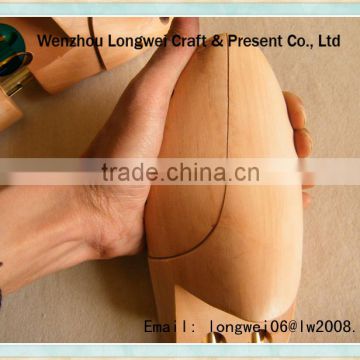 wooden adjustable shoe tree/wooden shoetree