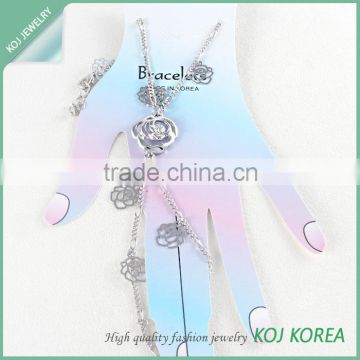 2015 new product Hot sale hand ring bracelet for women, finger ring bracelet, slave bracelet, fashion jewelry wholesale KB285