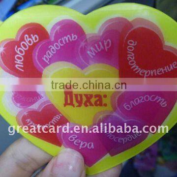 3d heart-shape Valentines promotion