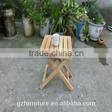 wooden fold up table Size 45cm x 40cm sq