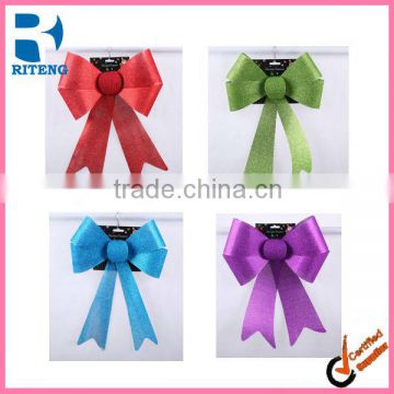 Christmas decoration bowknot for tree Chrismats Items indoor christmas decoration