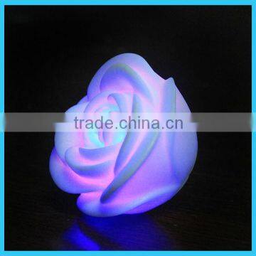 ABS meterial wholesale rose led light for wedding decoration gifts