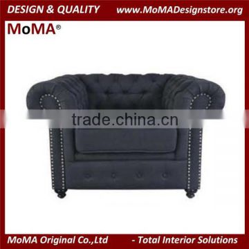 MA-IT310 Luxury Furnitre Italian Design Tufted Single Sofa, Leisure Armchair Design