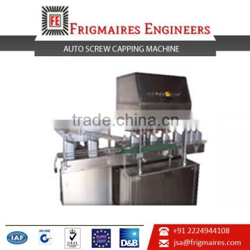 Durable and Sturdy Automatic Screw Capping Machine