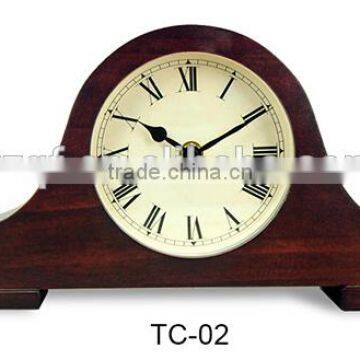 classic table clock european desk house decoration vintage wooden mantle clocks