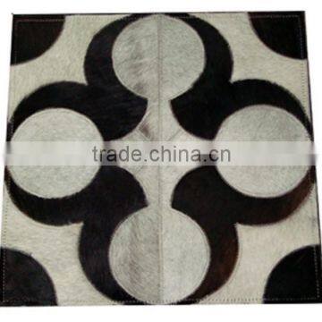 Hair-On Cowhide Leather Carpet M-69