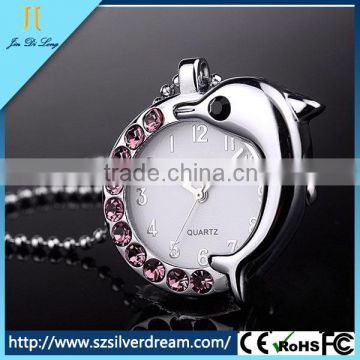 Cute Design Watch Diamond Delphinus Diamond Necklace Watches brand watches