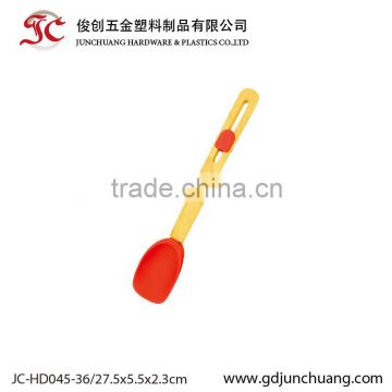Hot offer colorful spatula with wooden handle