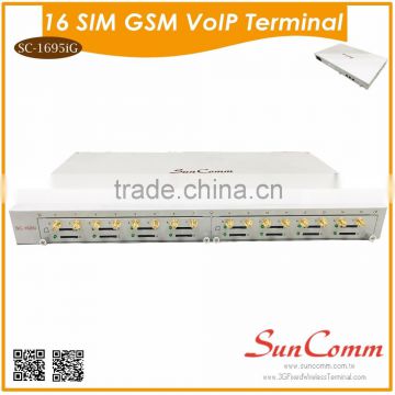 SC-1695iG Pin code modified with 16 channel GSM VoIP Gateway