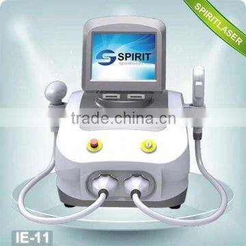 Powerful 10.4 Inch 2 in 1 IPL ND YAG Laser CPC Connector Chinese Skin Care Products Movable Screen