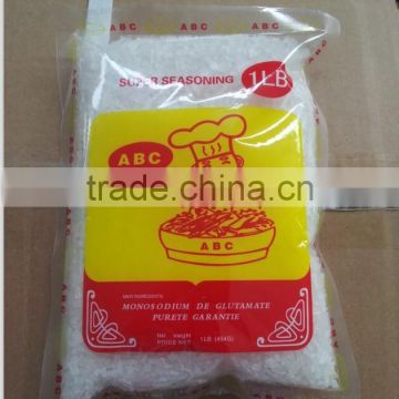 80% purity Monosodium Glutamate made in China