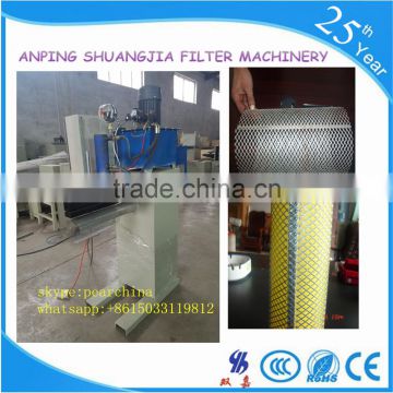 China Anping shuangjia factory filter mesh nipping machine