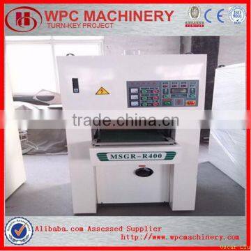 wood plastic brushing machine/ WPC napping machine