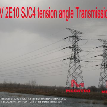MEGATRO 220KV 2E10 SJC4 tension angle Transmission tower