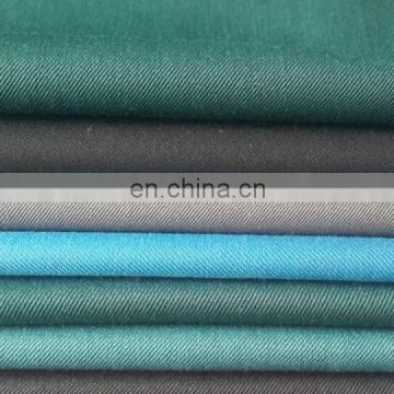 worsted polyester wool serge fabric for men suiting