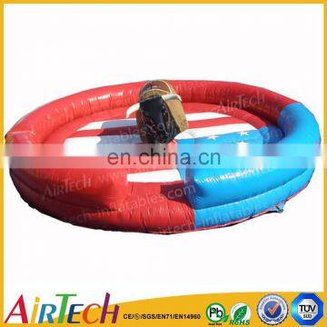 popular mechanical inflatable bull rodeo game fr sale