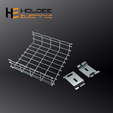 Professional supplier galvanized / stainless steel wire basket cable tray