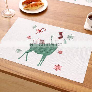 restaurant table mats felt dining christmas