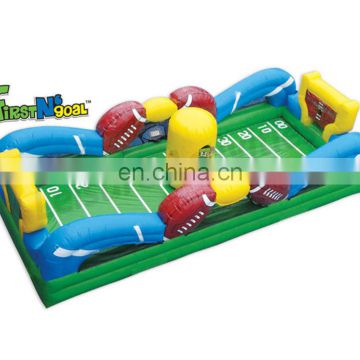 outdoor inflatable first n goal game First n' Ten Football interactive