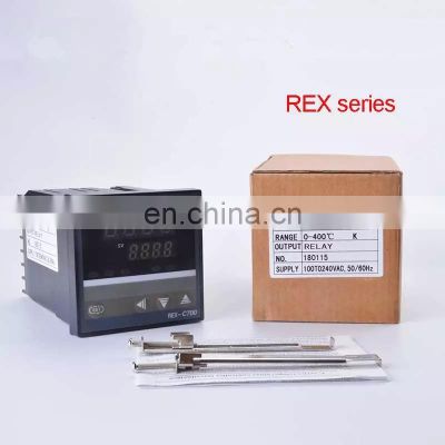 220V Oven Temperature Controller REX-C700 C700 Universal Input Relay Output SSR output 72*72mm Thermostat