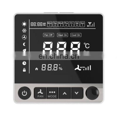 Remote Control Smart Building Fancoil Zigbee Hotel Thermostat