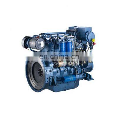 Fishing boat motor Weichai WP4C120-18 water cooled 120HP/1800RPM marine diesel engine