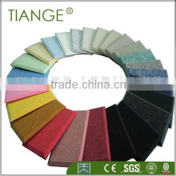 Polyester fiber insulation soundproof wall board