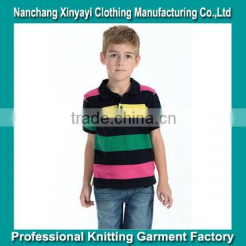 Kids clothing bulk cheap factory price hot new design polo shirt for childen