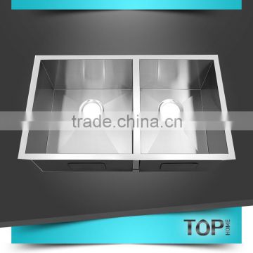 High quality different types double undermount sink