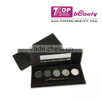 5 color eyeshadow palette with mirror