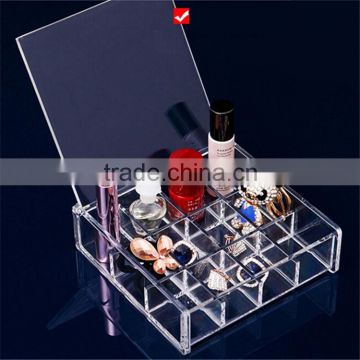 Crystal Acrylic Lip Stick Display Stand Holds